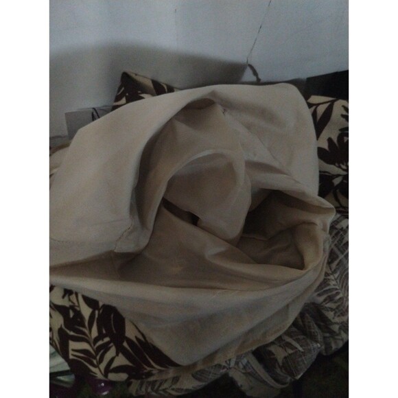 NWT Mango Blazer Women's XS Linen Blend Brown Tropical Hawaii Aloha Resort - Picture 9 of 12